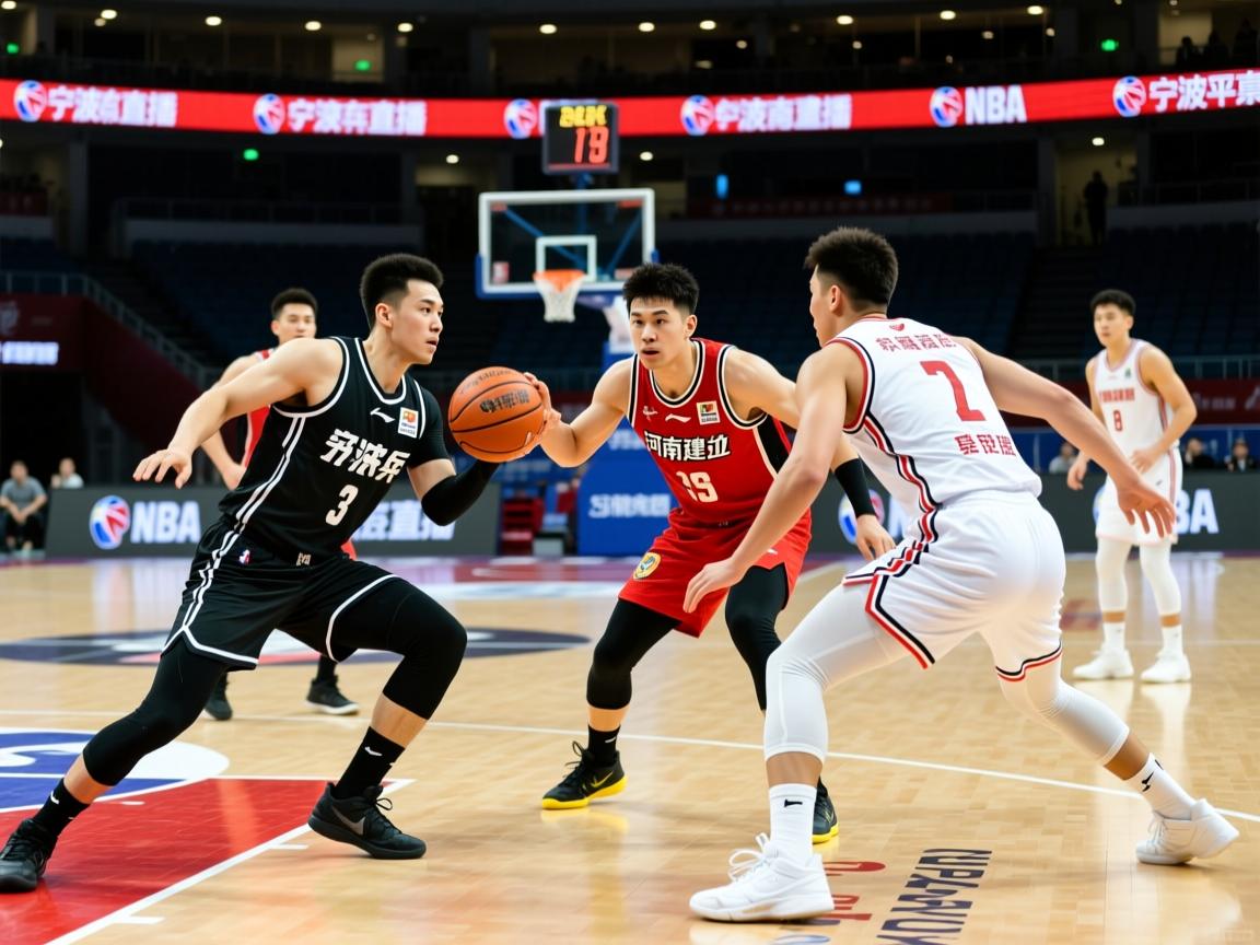 宁波奇兵对抗河南建业，双方球员斗志昂扬拼尽全力  第2张